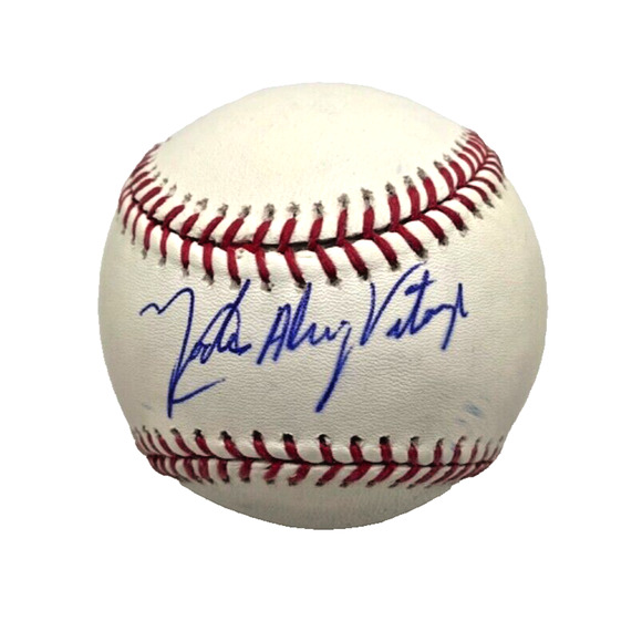 Yadier Alvarez Signed Autographed ROMLB Baseball Full Sig Los Angeles Dodgers - Picture 1 of 7
